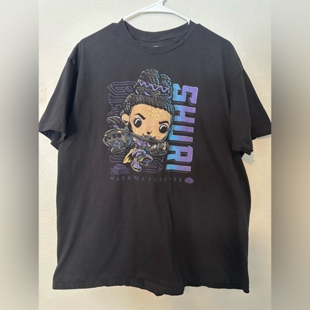 Disney Marvel Funko Pop! Tees Shuri Black Panther Wakanda Forever T-Shirt 2XL